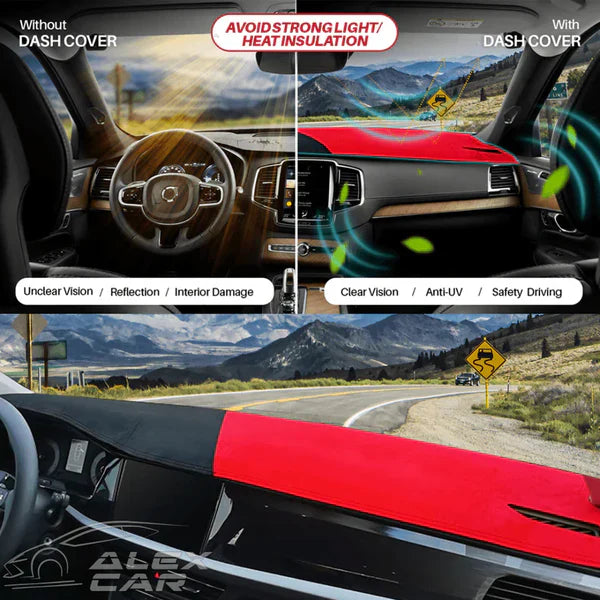 Apex Custom Fit Dashboard Mat Cover For Sedan, Hatchback, , MPV, Truck, SUV